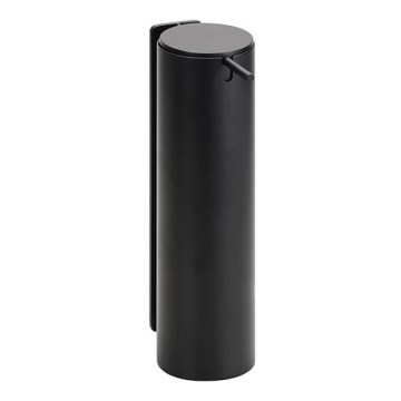 Zeepdispenser 6,6x23,5 cm RVS/zwart