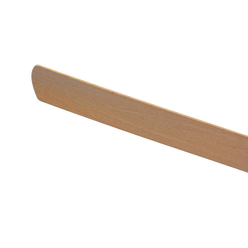 ZEVENTI - LED-dimbare plafondventilator AUREX LED/24W/230V 3000/4000/6000K Wi-Fi Tuya wit/eik + afstandsbediening