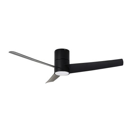 ZEVENTI - LED Plafondventilator BARROSA LED/18W/230V 3000/4000/6000K Wi-Fi Tuya zwart + afstandsbediening
