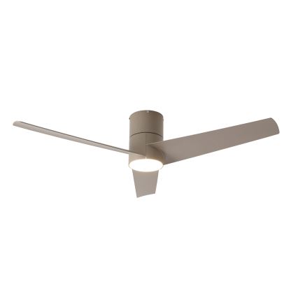 ZEVENTI - LED Plafondventilator BARROSA LED/18W/230V 3000/4000/6000K Wi-Fi Tuya beige + afstandsbediening