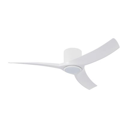 ZEVENTI - LED-dimbare plafondventilator ORBITO LED/24W/230V 3000/4000/6000K Wi-Fi Tuya wit + afstandsbediening