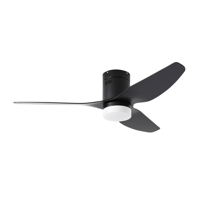 ZEVENTI - LED dimbare plafondventilator PADUA LED/18W/230V 3000-6000K Wi-Fi Tuya zwart + afstandsbediening
