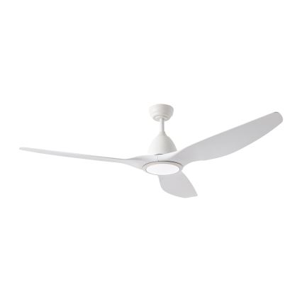 ZEVENTI - LED dimbare plafondventilator URBINO LED/20W/230V 3000-6000K Wi-Fi Tuya wit + afstandsbediening