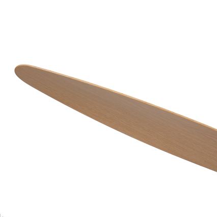 ZEVENTI - Dimbare LED-plafondventilator VENTORA LED/24W/230V 3000/4000/6000K Wi-Fi Tuya wit/eiken + afstandsbediening