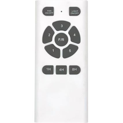 ZEVENTI - Plafondventilator SPELLO Wi-Fi Tuya mat chroom/eiken + afstandsbediening