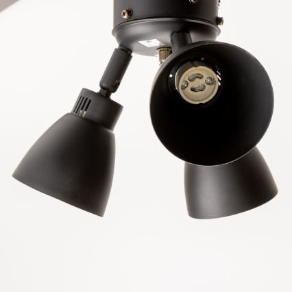 ZEVENTI - Plafondventilator ZURRIOLA 3xGU10/50W/230V