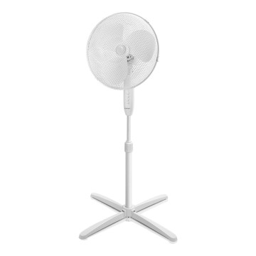 ZEVENTI - Staande ventilator 40W/230V wit