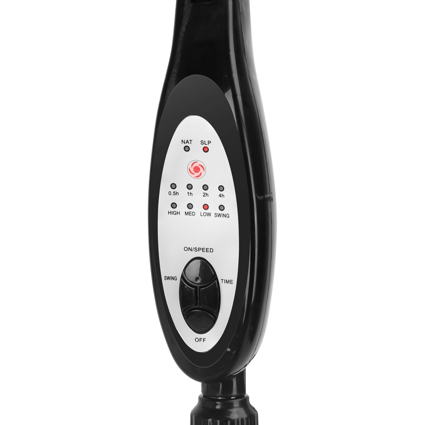 ZEVENTI - Staande ventilator FLOW 55W/230V 130 cm zwart + afstandsbediening