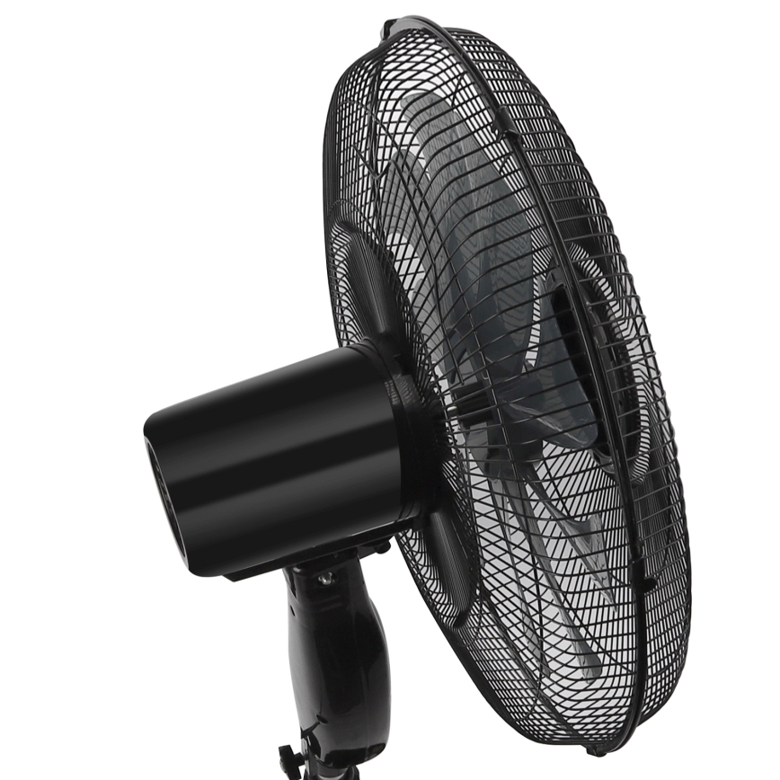 ZEVENTI - Staande ventilator FLOW 55W/230V 130 cm zwart + afstandsbediening
