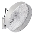 ZEVENTI - Wandventilator FANNY 50W/230V mat chroom + afstandsbediening