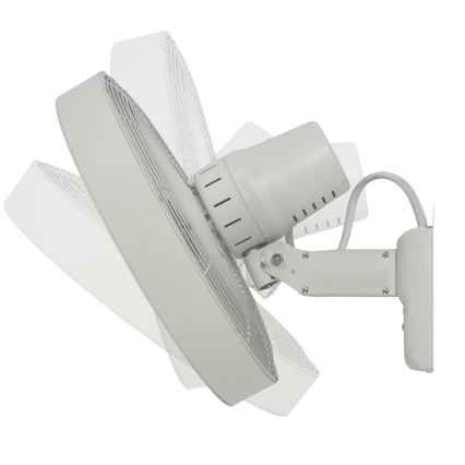 ZEVENTI - Wandventilator FREEZE 50W/230V diameter 40 cm wit + afstandsbediening