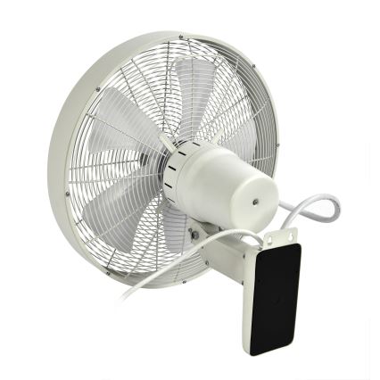 ZEVENTI - Wandventilator FREEZE 50W/230V diameter 40 cm wit + afstandsbediening