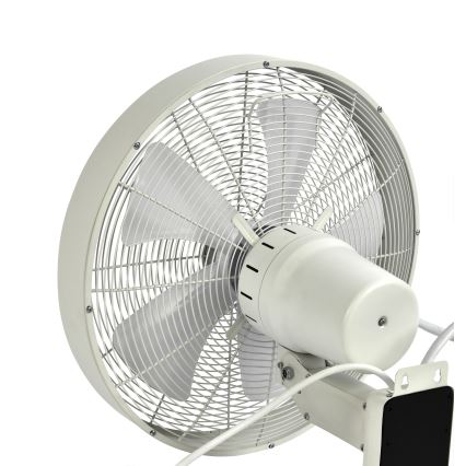 ZEVENTI - Wandventilator FREEZE 50W/230V diameter 40 cm wit + afstandsbediening
