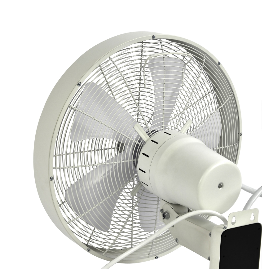 ZEVENTI - Wandventilator FREEZE 50W/230V diameter 40 cm wit + afstandsbediening
