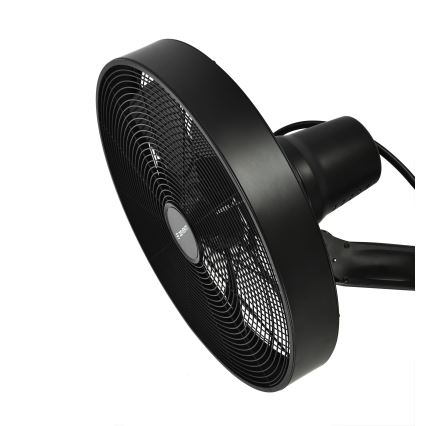 ZEVENTI - Wandventilator FREEZE 50W/230V diameter 40 cm zwart + afstandsbediening