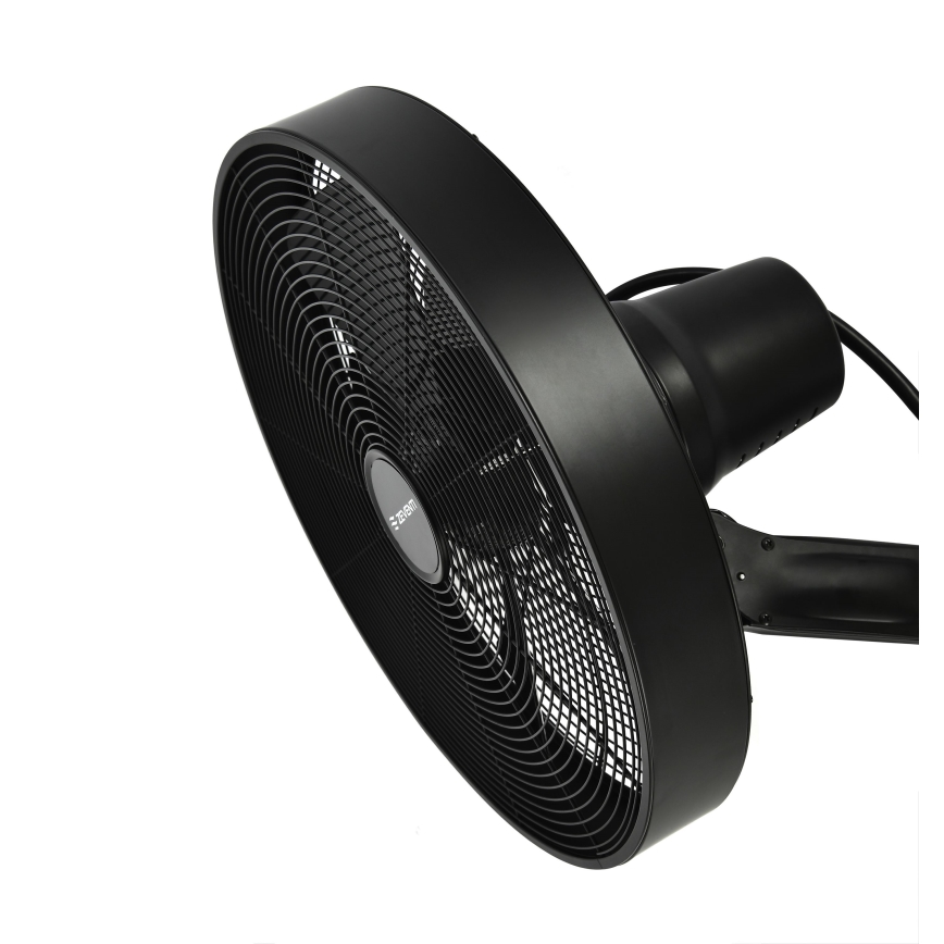 ZEVENTI - Wandventilator FREEZE 50W/230V diameter 40 cm zwart + afstandsbediening
