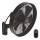 ZEVENTI - Wandventilator FREEZE 50W/230V diameter 40 cm zwart/bruin + afstandsbediening