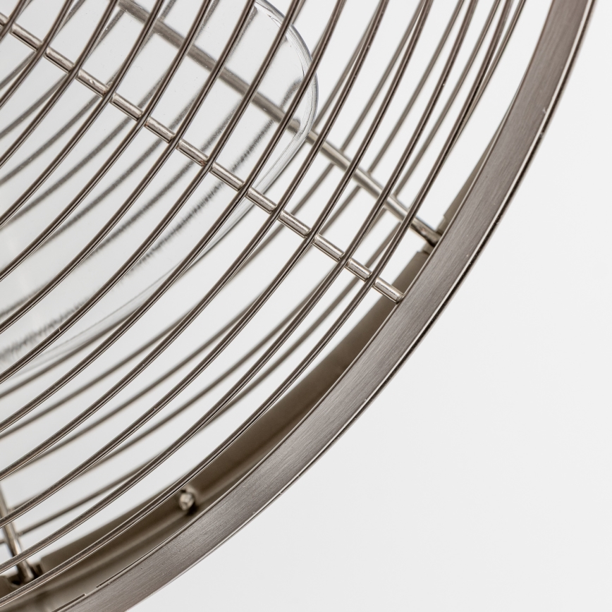 ZEVENTI - Wandventilator FREEZE 50W/230V Ø 45 cm mat chroom + afstandsbediening