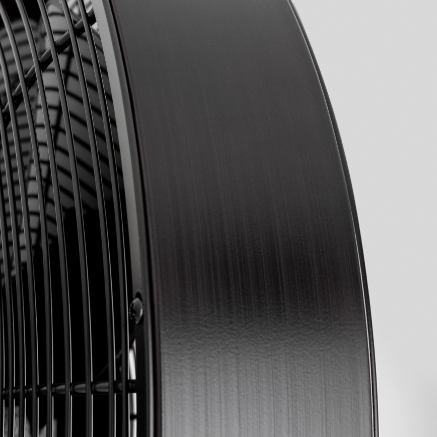 ZEVENTI - Wandventilator FREEZE 50W/230V Ø 45 cm zwart + afstandsbediening