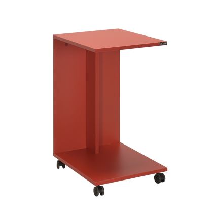 Zijtafel 65x35 cm rood