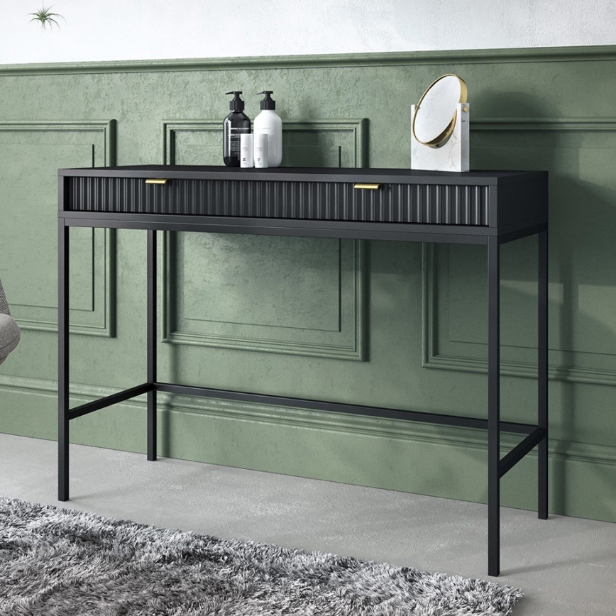 Zijtafel NOVA 77x104 cm zwart