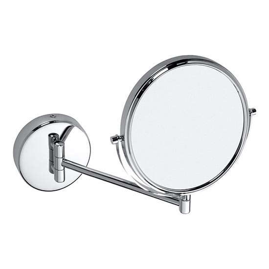 Zilveren cosmetische spiegel 23,2x26,5 cm