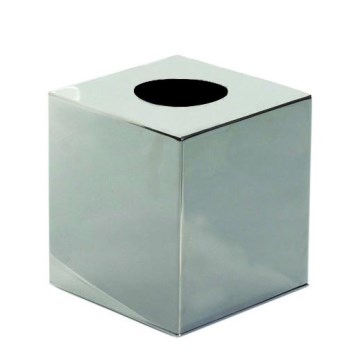 Zilveren zakdoekhouder 12x13 cm