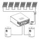 Zonne-inverter voor verwarmingswater ECO Solar Boost MPPT-3000 3,5kW PRO