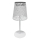Zonne-LED-tafellamp LUVETRA LED/1xAA 4000K IP44 200 mAh wit
