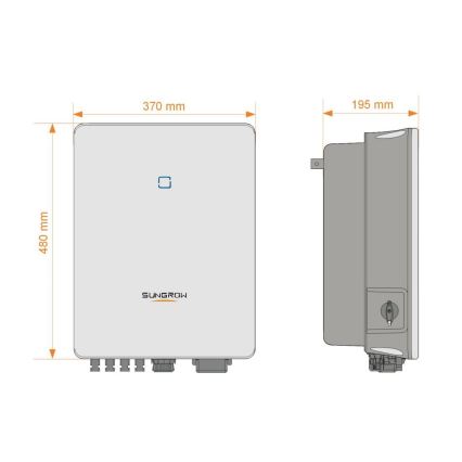 Zonne-omvormer  SUNGROW SG4.0RT 4000W IP65