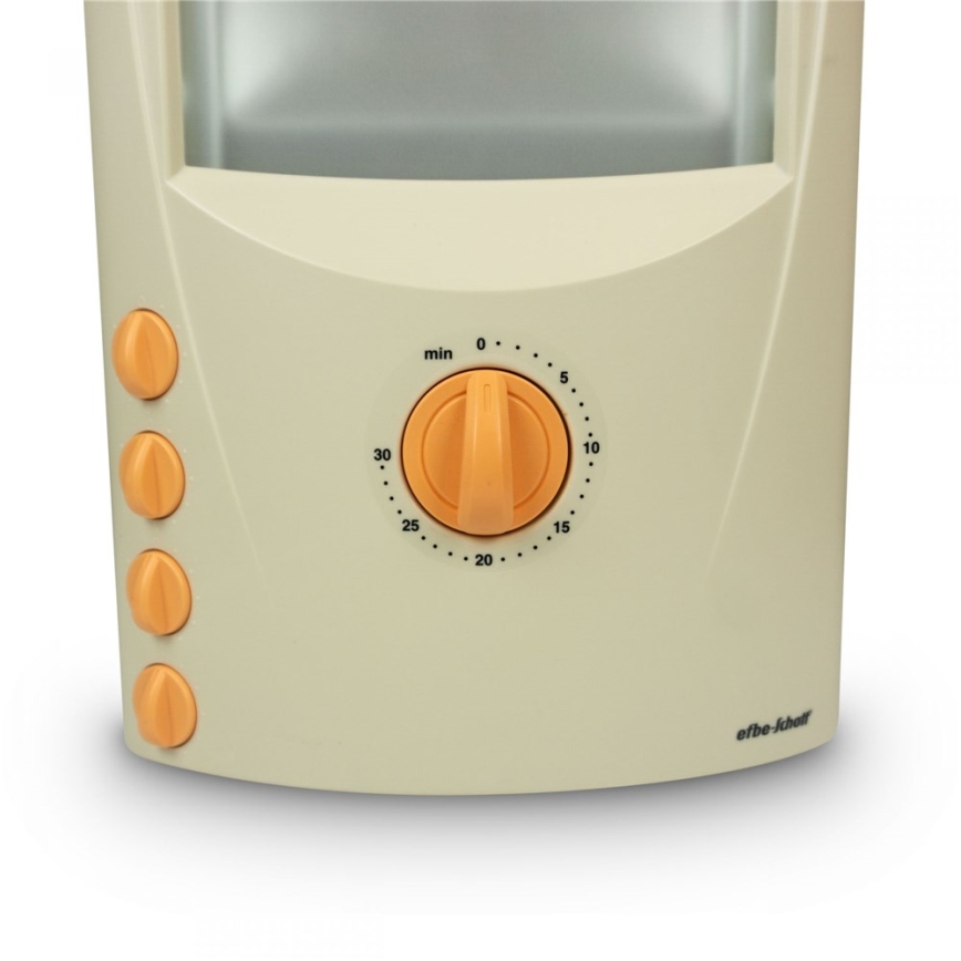 Zonnebank voor thuisgebruik met halogeenlamp en UV-filter, 440W/230V