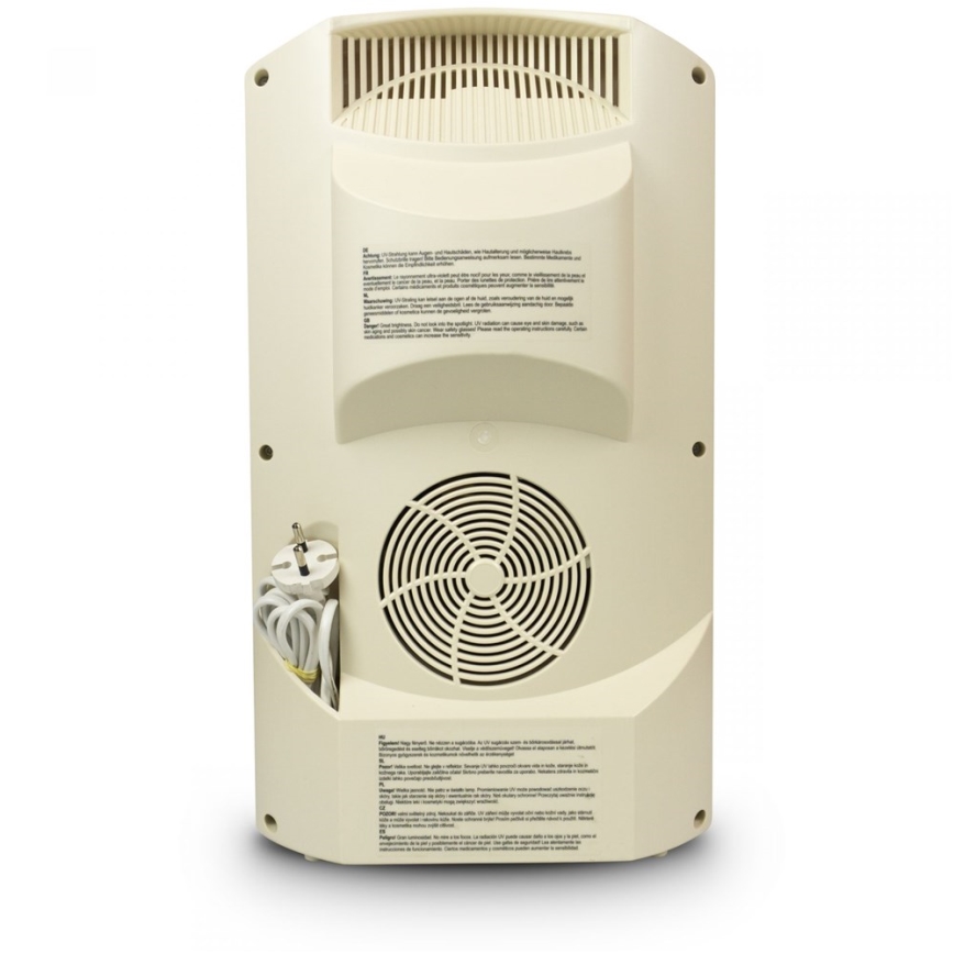 Zonnebank voor thuisgebruik met halogeenlamp en UV-filter, 440W/230V