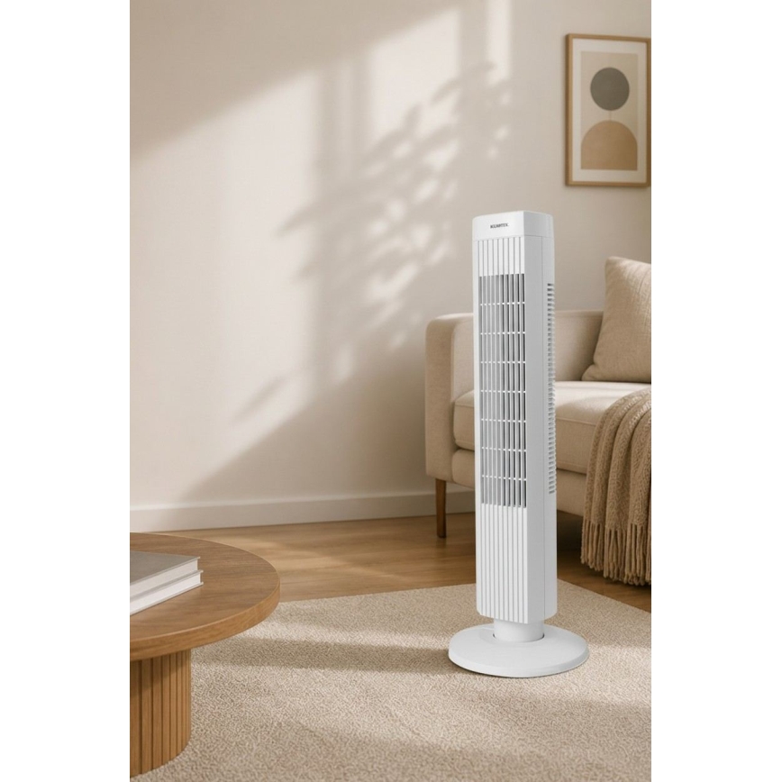 Zuilventilator 50W/230V wit