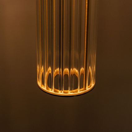 Zuma Line - Hanglamp aan kabel 1xE14/7W/230V goud