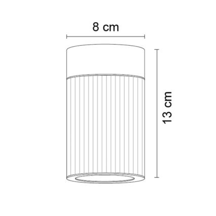 Zuma Line - plafondspot 1xG9/6W/230V goudkleurig