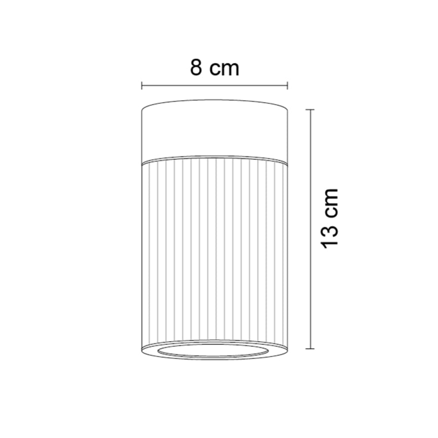 Zuma Line - plafondspot 1xG9/6W/230V goudkleurig