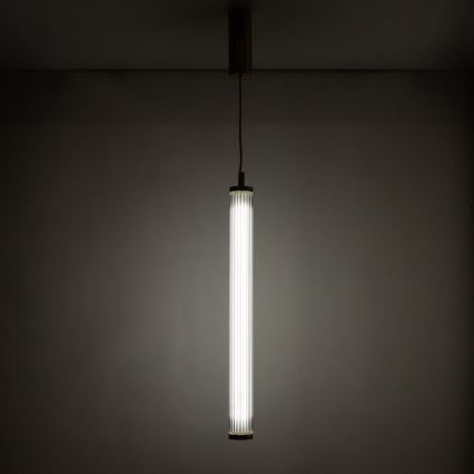 Zuma Line - Dimbare LED-hanglamp met kabel LED/26W/230V 2700-6500K goudkleurig + afstandsbediening