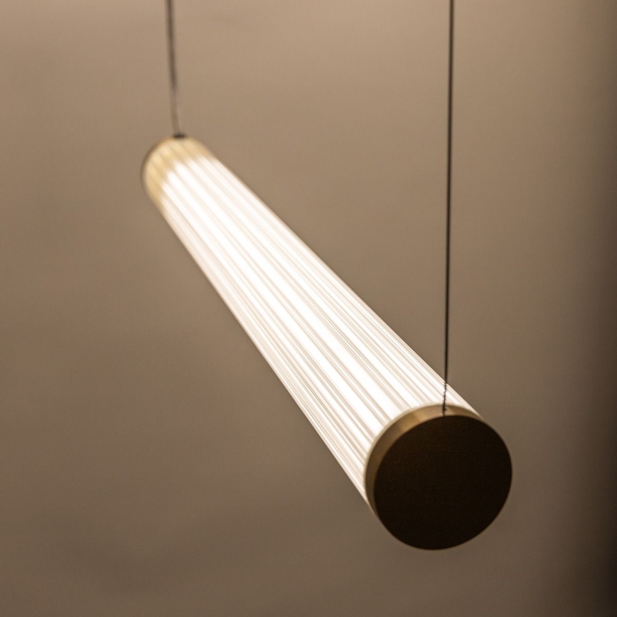 Zuma Line - dimbare LED-hanglamp aan kabel LED/64W/230V 2700-6500K goud + afstandsbediening