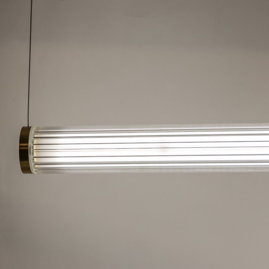 Zuma Line - dimbare LED-hanglamp aan kabel LED/64W/230V 2700-6500K goud + afstandsbediening
