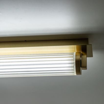 Zuma Line - Dimbare LED-wandlamp LED/26W/230V 2700-6500K goudkleurig + afstandsbediening