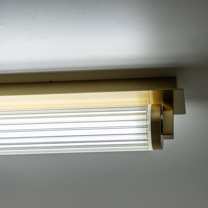 Zuma Line - Dimbare LED-wandlamp LED/26W/230V 2700-6500K goudkleurig + afstandsbediening