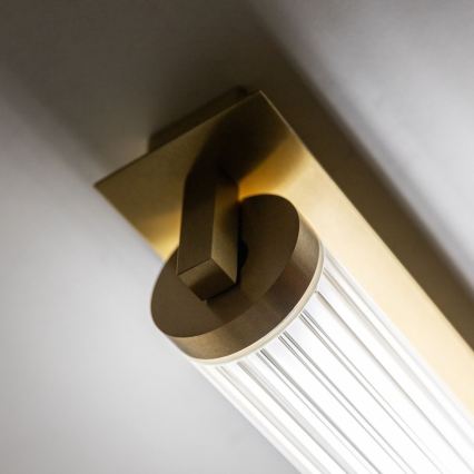 Zuma Line - Dimbare LED-wandlamp LED/26W/230V 2700-6500K goudkleurig + afstandsbediening