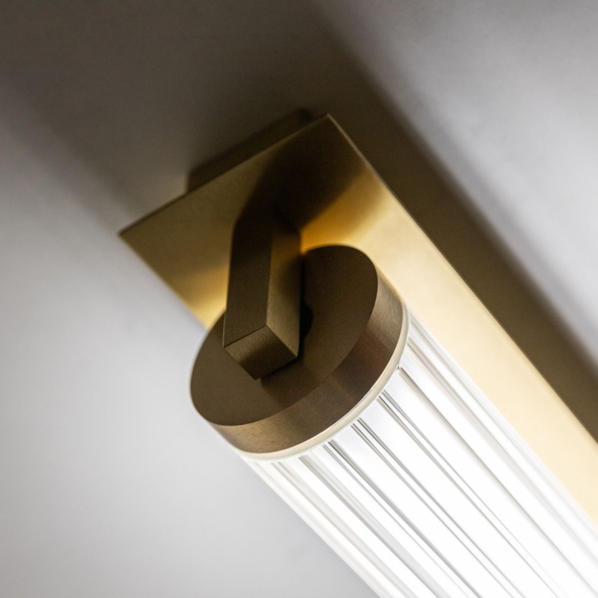 Zuma Line - Dimbare LED-wandlamp LED/26W/230V 2700-6500K goudkleurig + afstandsbediening
