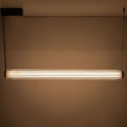 Zuma Line - LED dimbare hanglamp aan kabel LED/39W/230V 2700-6500K zwart + afstandsbediening