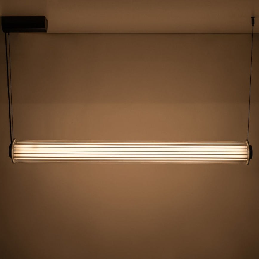 Zuma Line - LED dimbare hanglamp aan kabel LED/39W/230V 2700-6500K zwart + afstandsbediening