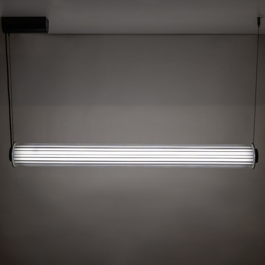 Zuma Line - LED dimbare hanglamp aan kabel LED/39W/230V 2700-6500K zwart + afstandsbediening