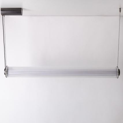 Zuma Line - LED dimbare hanglamp aan kabel LED/39W/230V 2700-6500K zwart + afstandsbediening