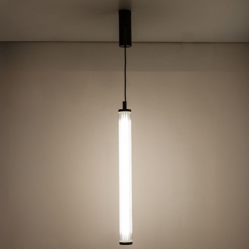 Zuma Line - dimbare LED-hanglamp aan kabel LED/26W/230V 2700-6500K zwart + afstandsbediening