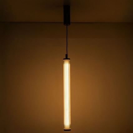 Zuma Line - dimbare LED-hanglamp aan kabel LED/26W/230V 2700-6500K zwart + afstandsbediening