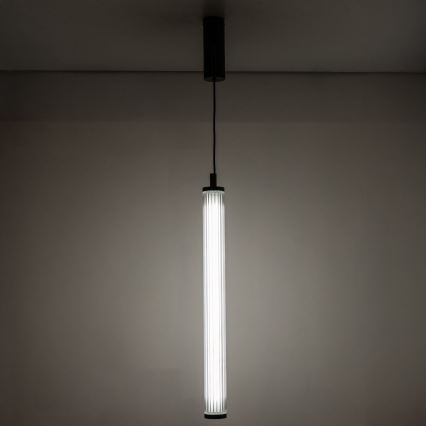 Zuma Line - dimbare LED-hanglamp aan kabel LED/26W/230V 2700-6500K zwart + afstandsbediening